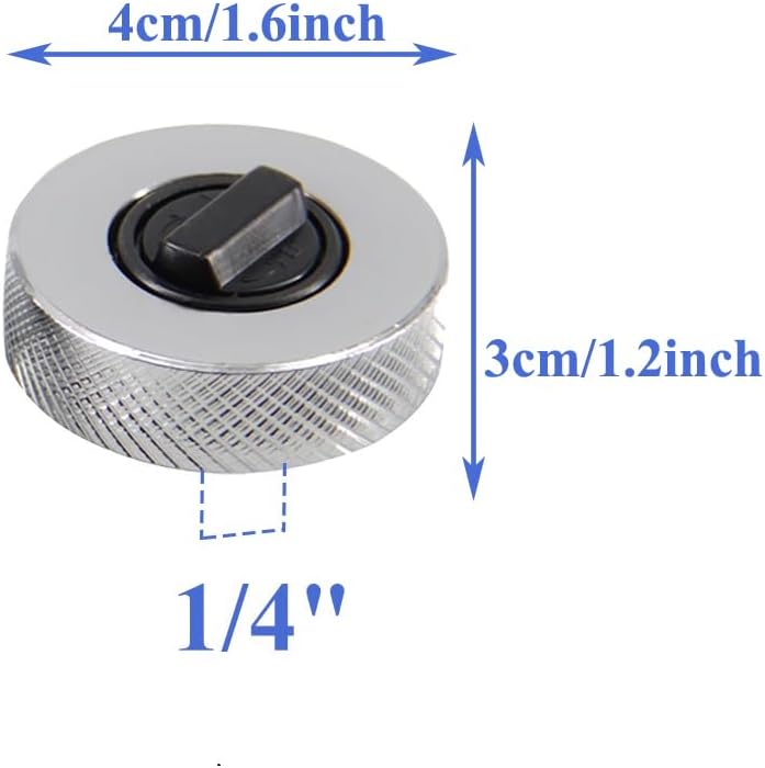 GOSWIFT 1/4" Drive Reversible Thumbwheel Ratchet Wrench, Palm Ratchet Wrench, Finger Ratchet - Image 4